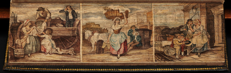 Illustration for article titled Fore-Edge Paintings: The Secret Works of Art Hidden Inside Book Pages